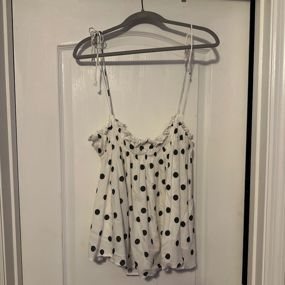 Polka dot tank